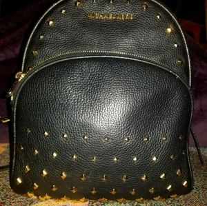 Michael Kors Abbey Medium Studded Backpack